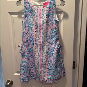 Lilly Pulitzer Romper Skort Dress Women Size 00 Under Shorts Back Zip